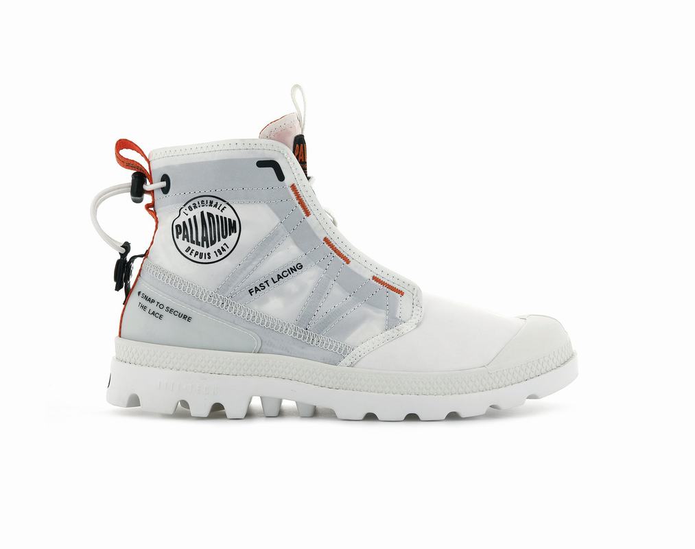 Palladium Pampa Travel Lite Herren Stiefel Weiß ||093764-NXW||